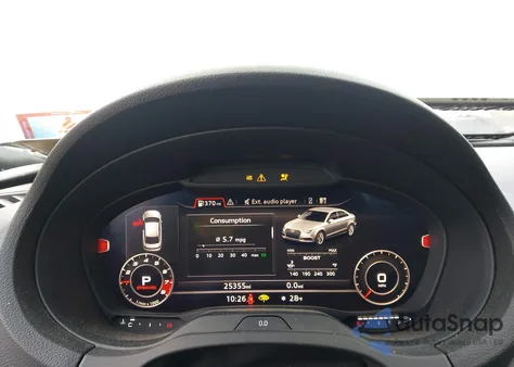 2018 Audi S3 2.0T Premium Plus/2.0T Tech Premium Plus z USA, uszkodzony, nr VIN WAUB1GFF8J1083258